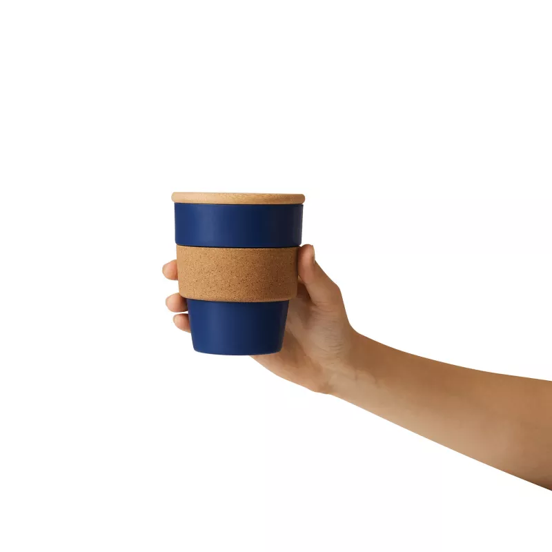 Kubek podróżny TRAVEL GRIP - granatowy (56-0304566)