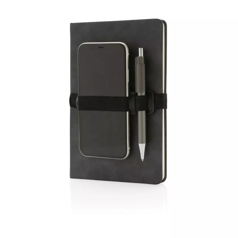 Notatnik A5, twarda okładka - szary (P774.232)