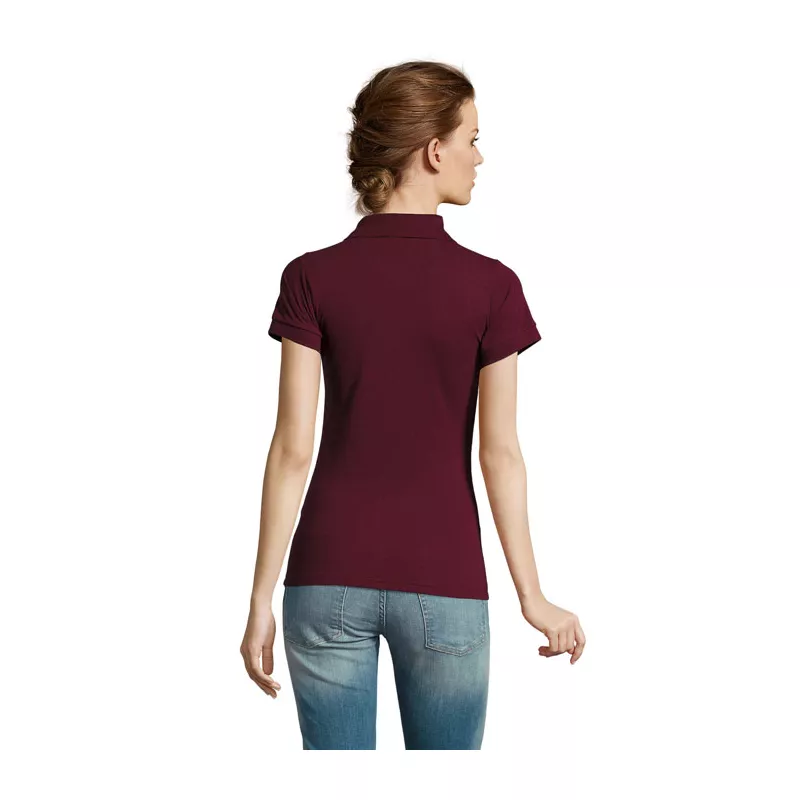 Koszulka polo damska 200 g/m² Sol's PRIME WOMEN - Burgundy (S00573-BG)