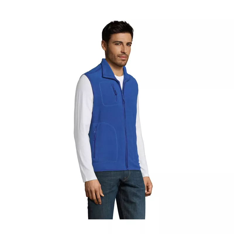 Kamizelka polarowa unisex 320 g/m² Sol's NORWAY - Niebieski (S51000-RB)