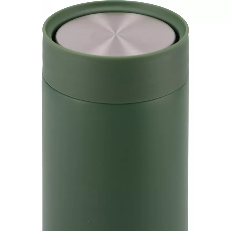 Kubek termiczny stalowy z recyklingu LE PORT MoLu 360 ml - oliwkowy (535319)