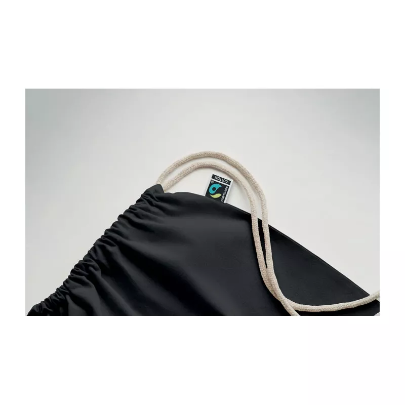 Worek Fairtrade 180 g/m² OSOLE DRAW COLOUR - Czarny (MO2591-03)