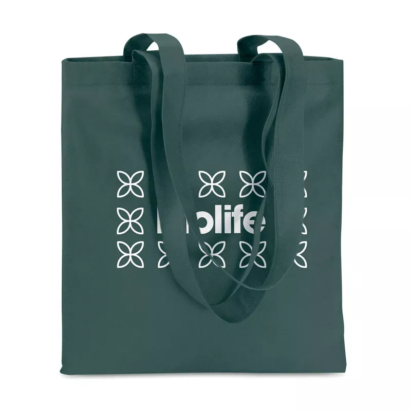 Torba na zakupy z włókniny 40x40 cm 80 g/m² TOTECOLOR - Ciemnozielony (IT3787-60)