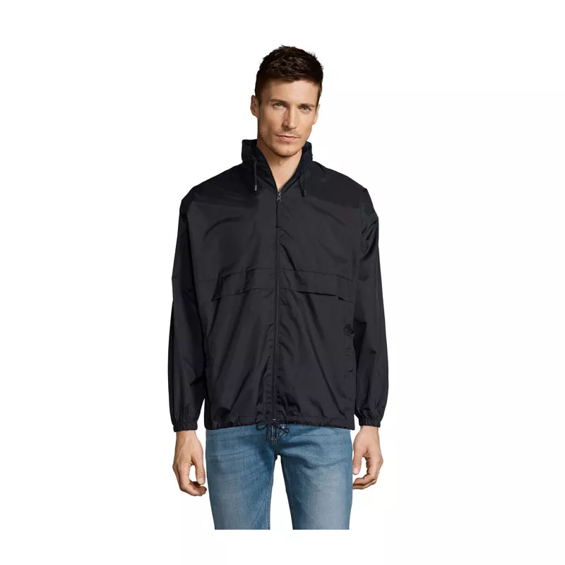 Kurtka wiatrówka unisex wodoodporna Sol's SURF - Granatowy (S32000-NY)
