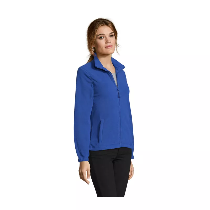 Polar damski rozpinany 300 g/m² Sol's NORTH WOMEN - Niebieski (S54500-RB)