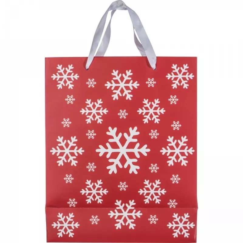 Torebka prezentowa, duża XMAS TOBIAS - czerwony (8057005)