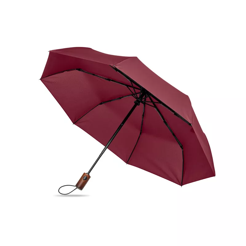 Parasol składany automatyczny 21" RAYNA FOLD - Burgund (MO3219-02)