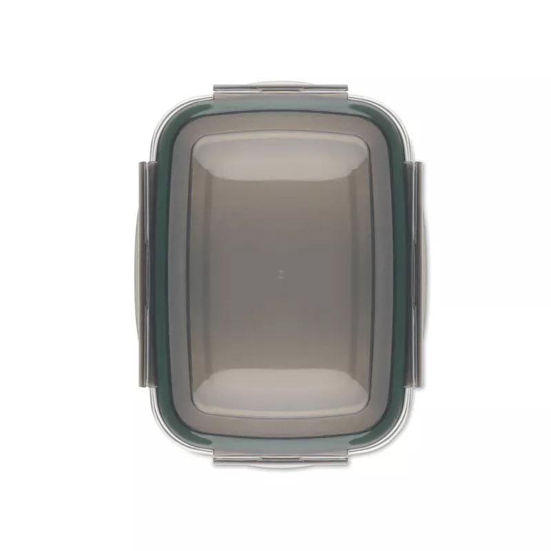 Lunchbox ze stali z recyklingu 850 ml LOX - Przezroczysty Szary (MO2343-27)
