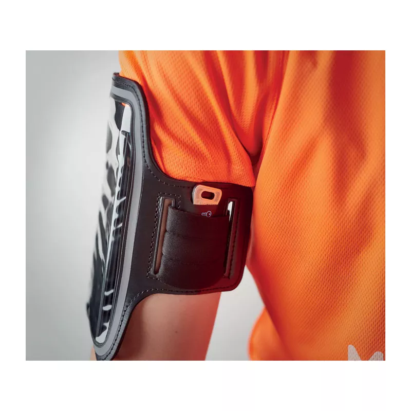 Opaska na ramię na telefon z neoprenu ARMPHONE + - Czarny (MO6239-03)