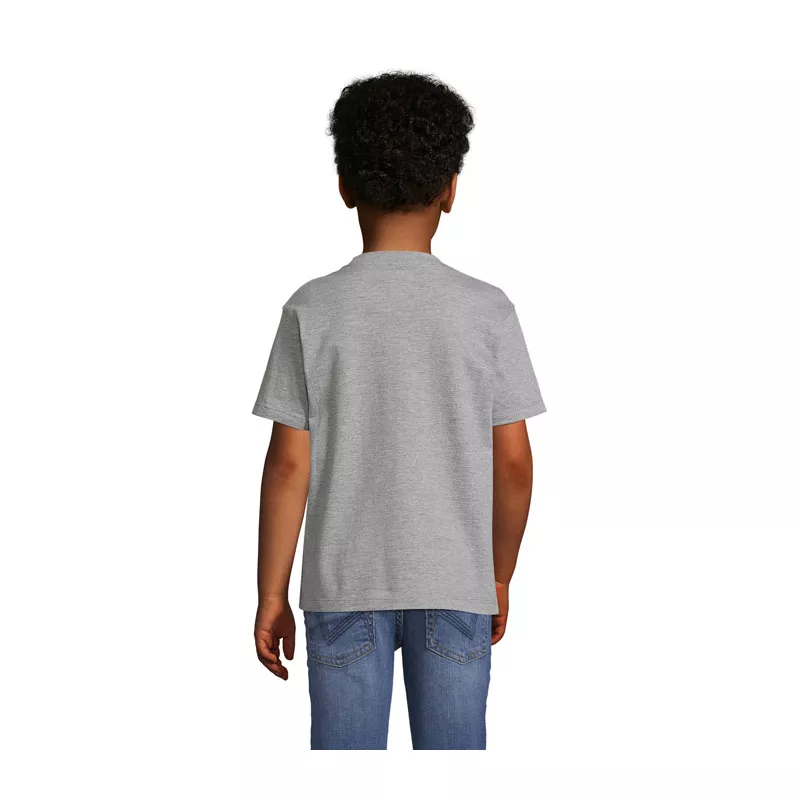 Koszulka dziecięca 190 g/m² Sol's IMPERIAL KIDS - Szary Melanż (S11770-GM)