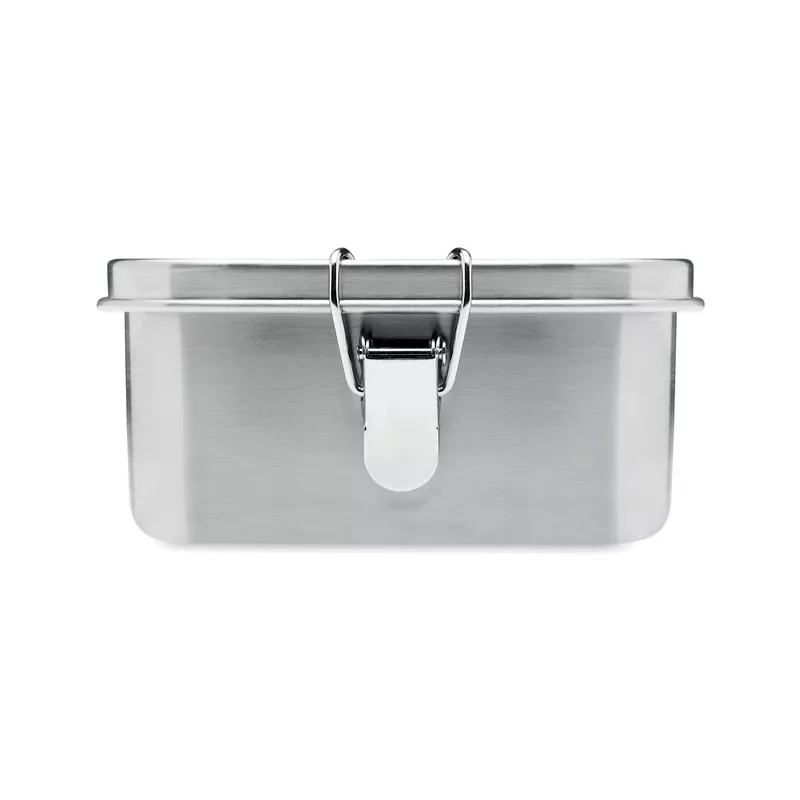 Lunchbox stalowy z przegródką 1200 ml SAO - Srebrny Mat (MO6671-16)