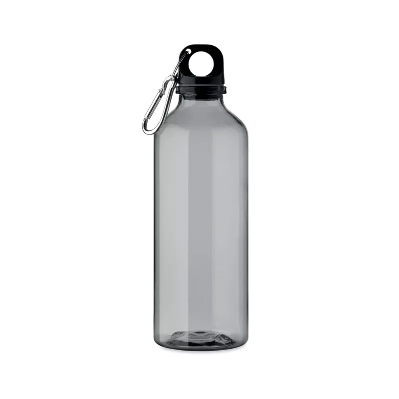 Butelka z RPET z karabińczykiem 500 ml MOSS RE500 - Przezroczysty Szary (MO2803-27)