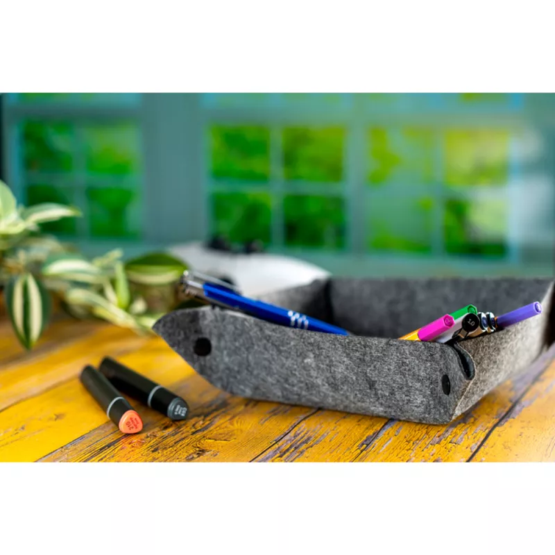 Taca filcowa rPET EDMONTON - ciemnoszary (390277)