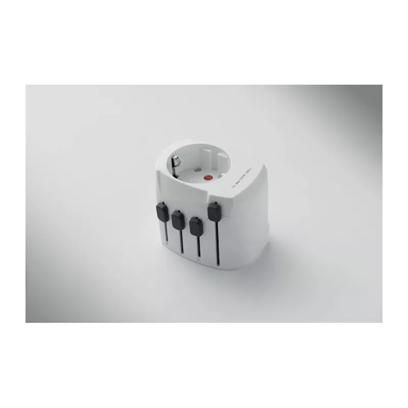 Adapter podróżny 3-biegunowy Skross PRO 3-POLE - Bialy (MO2982-06)