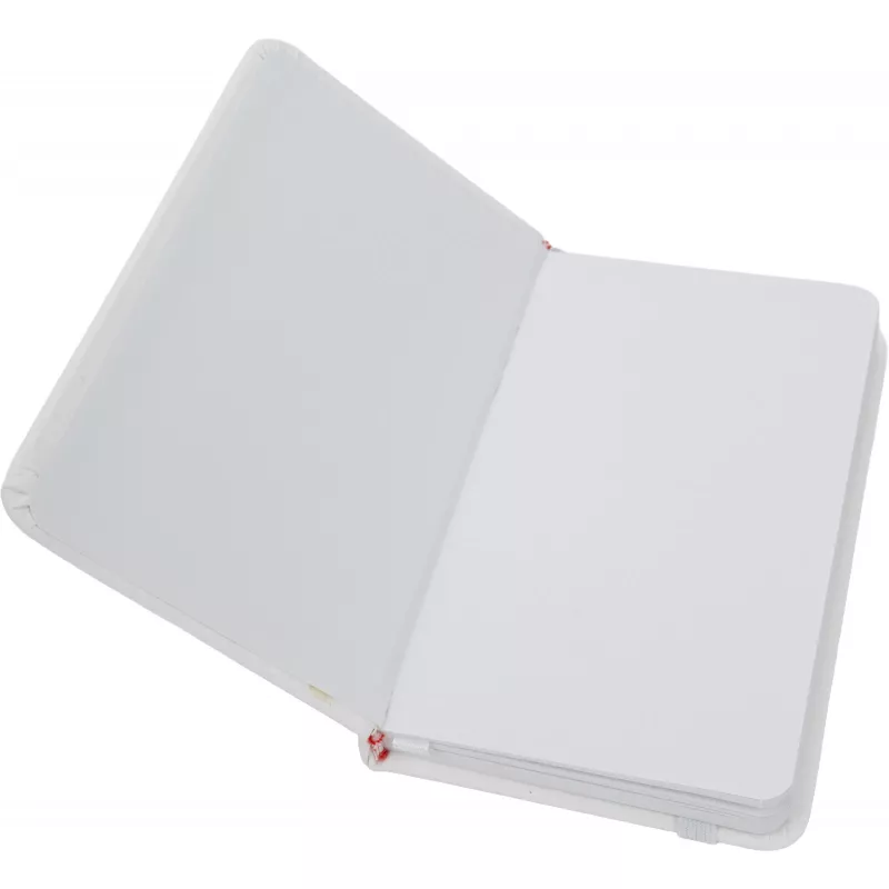 Notatnik A6 w linie ROMANA - biały (2836706)