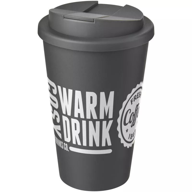 Americano® 350 ml tumbler with spill-proof lid - Szary (21069527)