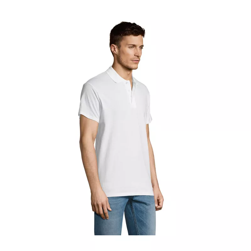 Koszulka polo męska piqué 170 g/m² Sol's SUMMER II - Bialy (S11342-WH)