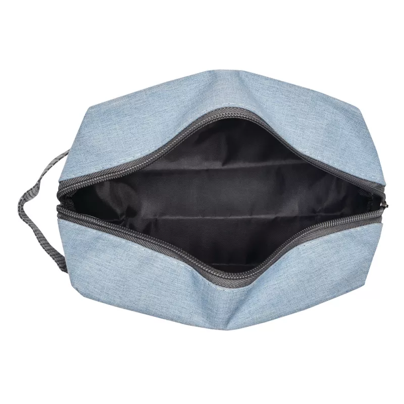 Kosmetyczka CANNES z poliestru z recyklingu (rPET) - jasnoniebieski (56-0810554)