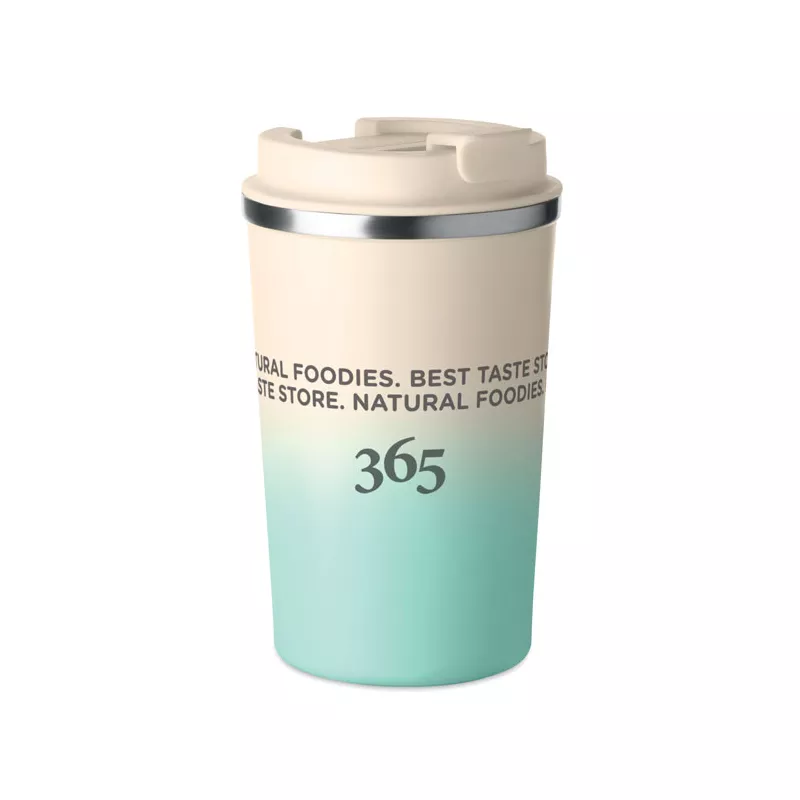 Kubek termiczny stalowy 350 ml BRACE GRADIENT - Miętowy Zielony (MO2885-77)