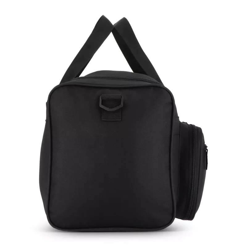 Torba sportowo-podróżna R-PET 600D 51 x 25 x 29 cm 37 l - czarny (LT95368-N0002)