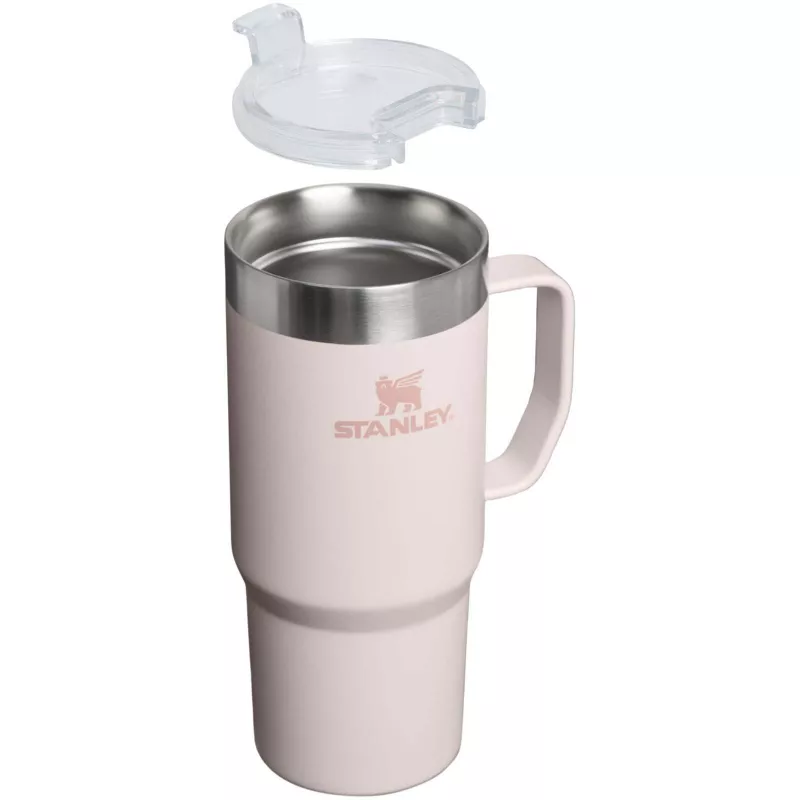 Kubek termiczny Stanley Everyday Suburban 473 ml wykonany z recyklingowanej stali nierdzewnej  - Jasnoróżowy (10097840)
