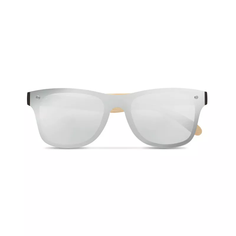 Okulary przeciwsłoneczne lustrzane UV400 ALOHA - Srebrny Blyszczacy (MO9863-17)