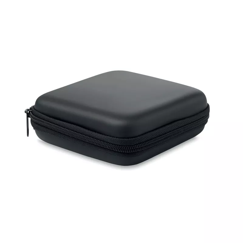 Zestaw akcesoriów z powerbankiem 4000 mAh POWERSET - Czarny (MO8827-03)