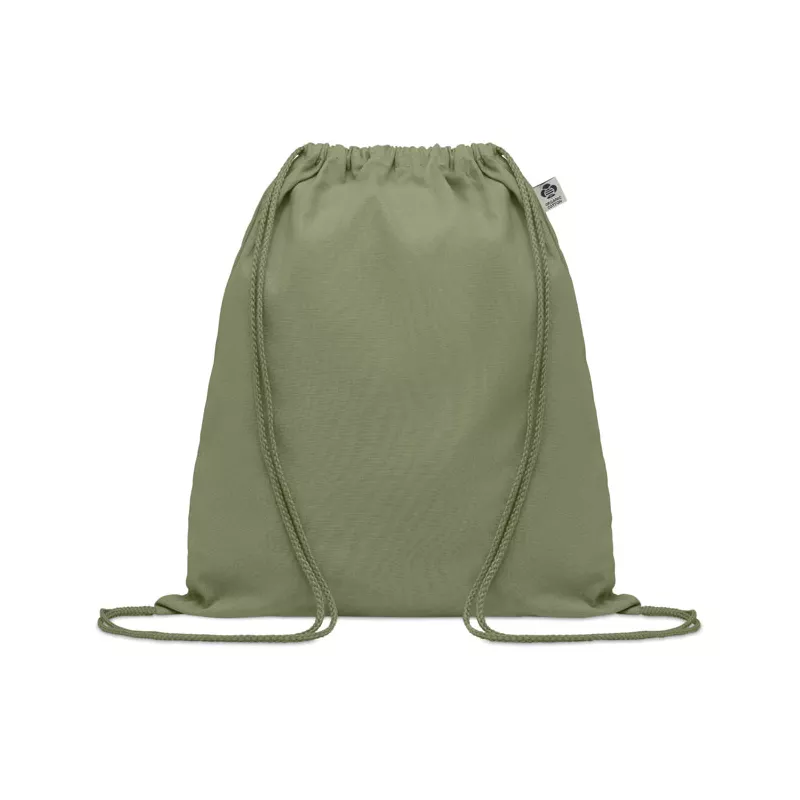 Torba z bawełny organicznej 140 g/m² YUKI COLOUR - Zielony (MO6355-09)
