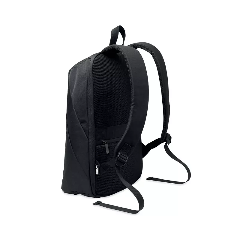 Plecak na laptop 15" RPET z przegrodą na tablet ARLON - Czarny (MO2739-03)