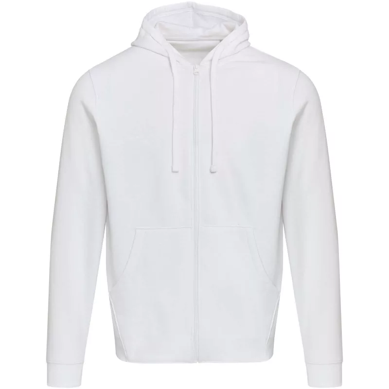 Jasper bluza unisex z kapturem z materiału organicznego pochodzącego z recyklingu z certyfikatem OCS, o gramaturze 280 g/m² - Biały (39666-WHITE)