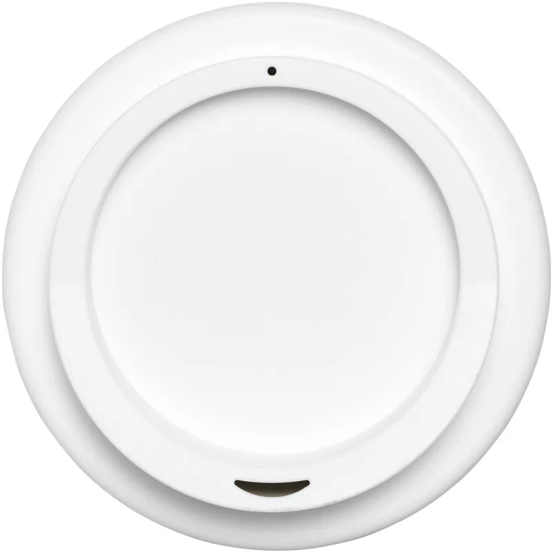 Kubek termiczny z serii Americano® o pojemności 350 ml z uchwytem - Biały-Srebrny (21000225)