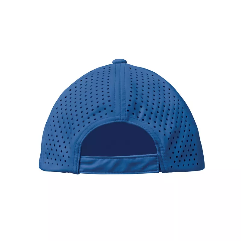 Czapka z daszkiem sportowa 5-panelowa 130 g/m² CAPO - Niebieski (MO2543-37)