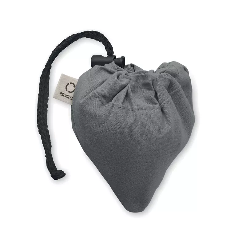 Torba składana z recyklingu 140 g/m² CARRIE COLOUR - Kamienny Szary (MO2487-15)