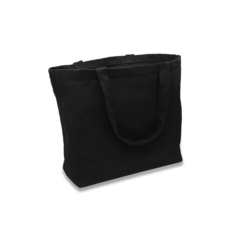 Torba z polibawełny 340g/m2 Peyton - czarny (R08758.02)