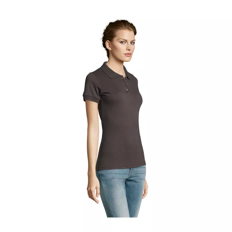 Koszulka polo damska 200 g/m² Sol's PRIME WOMEN - Ciemny Szary (S00573-DG)