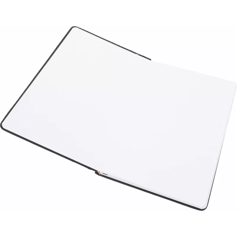 Notatnik A5 w kratkę CLELIA - czarny (2136303)