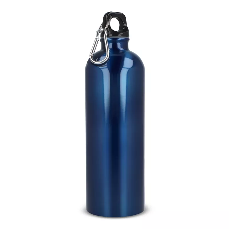 Jednościenna butelka R-SS z karabińczykiem 750ml - niebieski (LT98739-N0011)