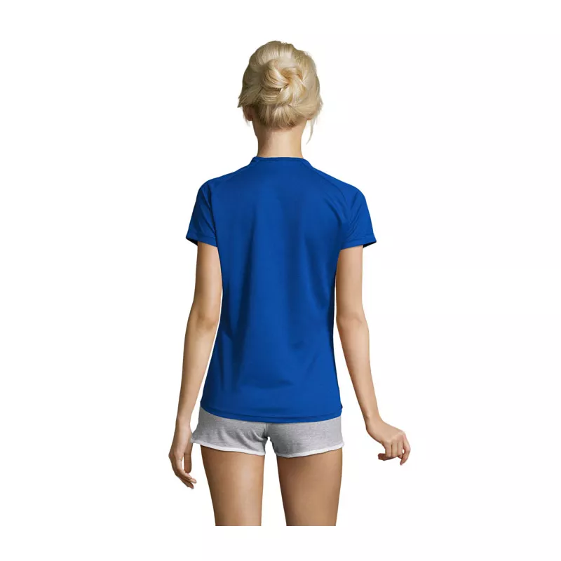 Koszulka sportowa damska 140 g/m² Sol's SPORTY WOMEN - Niebieski (S01159-RB)