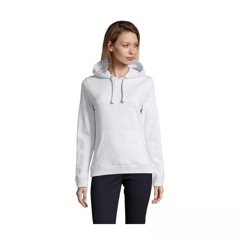 Bluza damska z kapturem 280 g/m² Sol's SPENCER WOMEN - Popiól (S03103-AS)