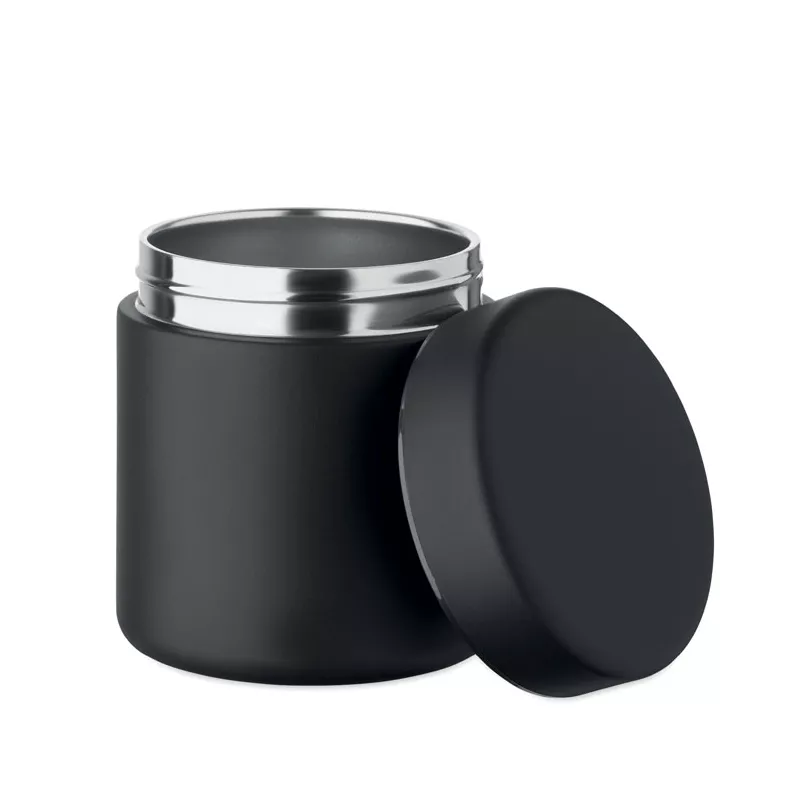 Lunchbox stalowy dwuścienny 500 ml GOSNACK - Czarny (MO2757-03)