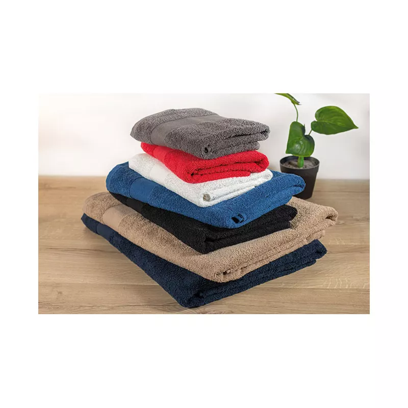 Ręcznik frotte organiczny 50x100 cm 360 g/m² TERRY - Niebieski (MO9931-04)
