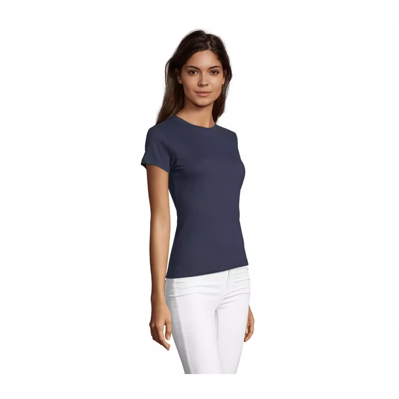 Koszulka damska 150 g/m² Sol's REGENT FIT WOMEN - French Navy (S02758-FN)