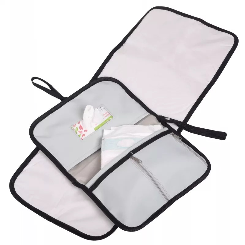 Torba do przewijania dzieci BABY FIRST - jasnoszary (56-0890016)