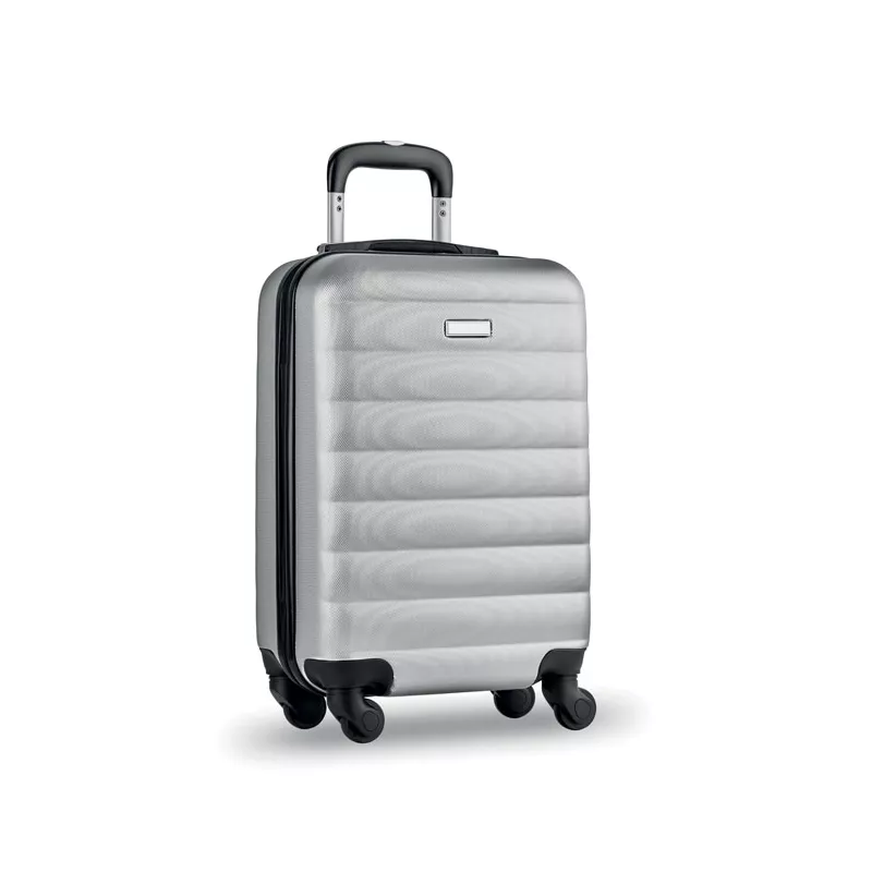 Walizka twarda 20" z ABS na 4 kółkach BUDAPEST - Srebrny Mat (MO9178-16)