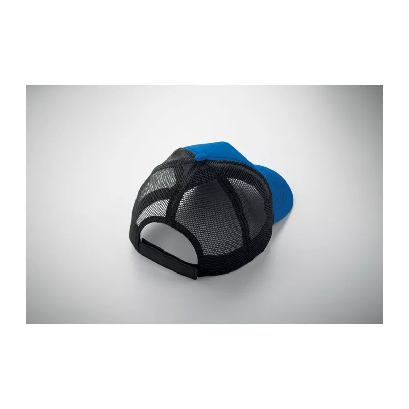 Czapka z daszkiem trucker bawełniana 250 g/m² BLIST - Niebieski (MO2986-37)