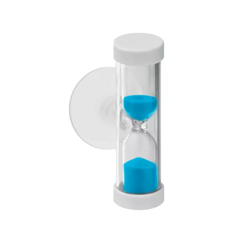 Klepsydra prysznicowa z przyssawką QUICKSHOWER - Niebieski (MO9211-04)
