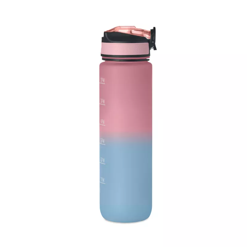 Butelka sportowa RPET 1000 ml ze słomką ACTIVATE - Dziecięcy Róż (MO2489-11)