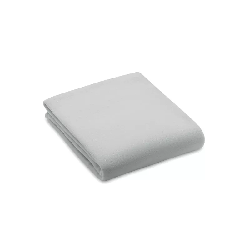 Koc polarowy RPET 120x150 cm 130 g/m² BOGDA - Szary (MO6805-07)