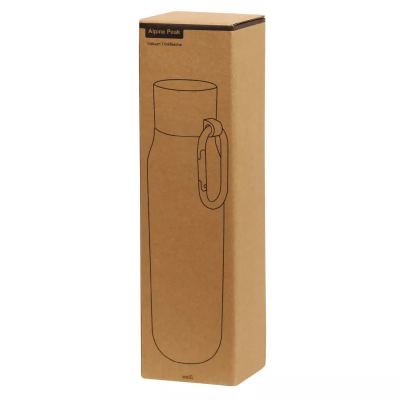 Próżniowa butelka 550 ml ALPINE PEAK - biały (56-0304653)