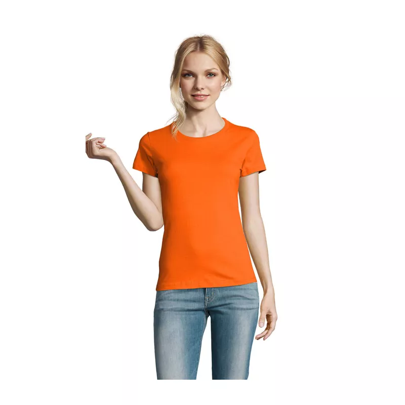 Koszulka damska 190 g/m² Sol's IMPERIAL WOMEN - Pomaranczowy (S11502-OR)